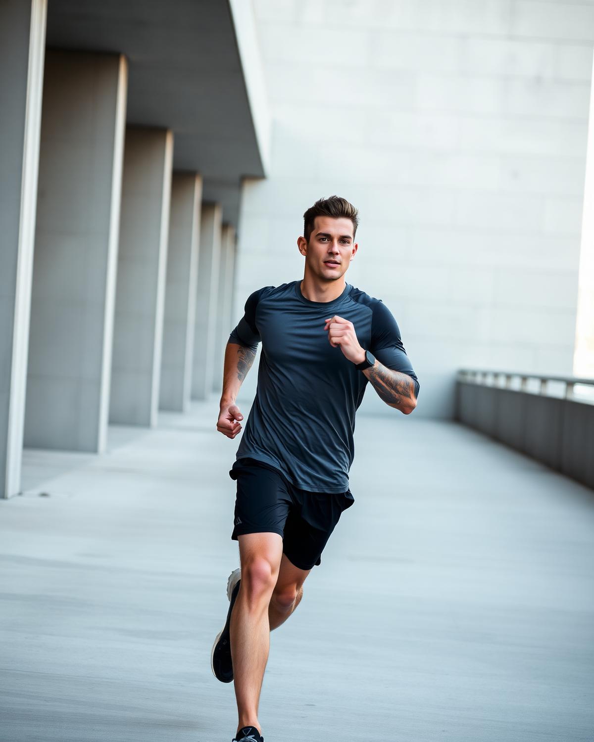 Athlete in Whitener activewear